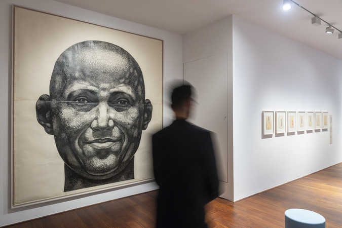 Slice of Life. Von Beckmann bis Jungwirth, Ausstellungsansicht, Museum der Moderne Salzburg, 2025, © Museum der Moderne Salzburg, Foto: wildbild, Herbert Rohrer